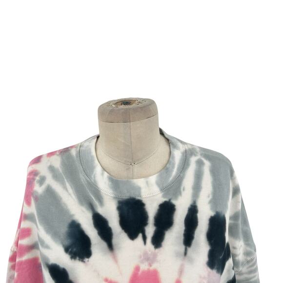Electric & Rose Neil Sweatshirt Wildrose & Savannah Wash Tie Dye Size XS - Picture 4 of 13